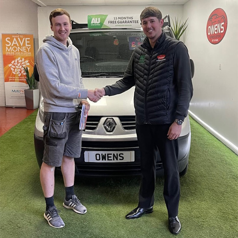 Another happy Owens Express Motors customer